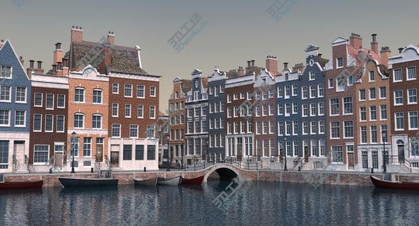 images/goods_img/20210312/Amsterdam Scene 01 3D model/3.jpg
